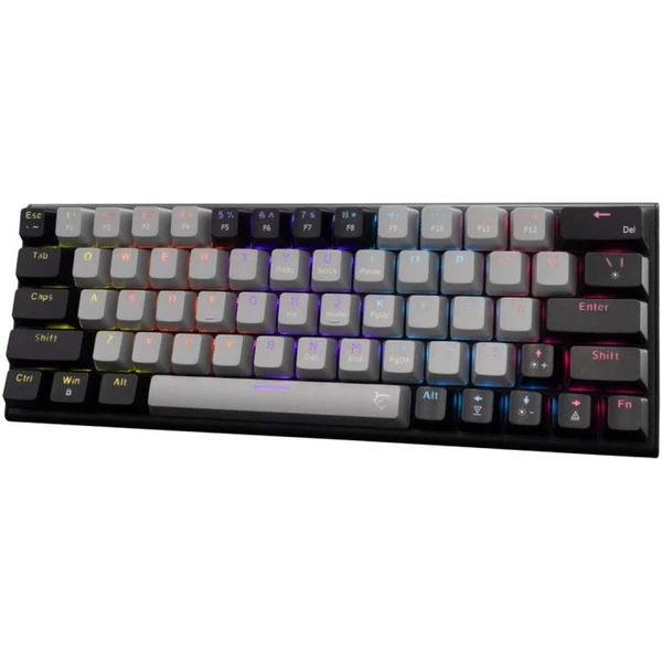 White Shark WAKIZASHI 2 herná mechanická klávesnica (US) šedočierna - Klávesnice - Obrázok 74MD000J01