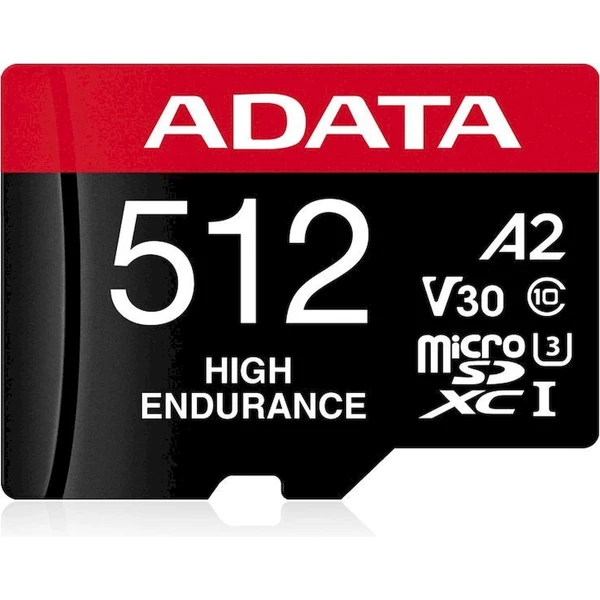 ADATA High Endurance microSDXC 512GB + SD adaptér - Pamäťové karty - Obrázok 74SK000K01