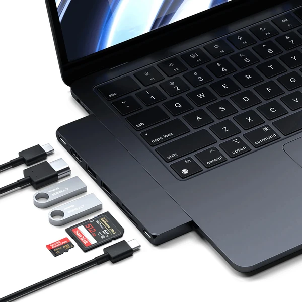 Satechi Pro Hub Slim polnočne čierny - USB huby - Obrázok 74T1000701