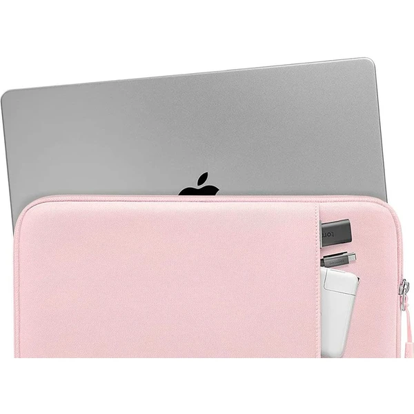 tomtoc Sleeve 14" MacBook Pro ružová - Puzdra - Obrázok 74W0000601