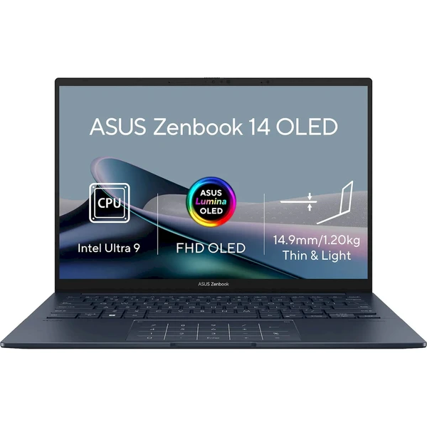ASUS Zenbook 14 (UX3405CA-OLED230X) modrý - Notebooky - Hlavný obrázok