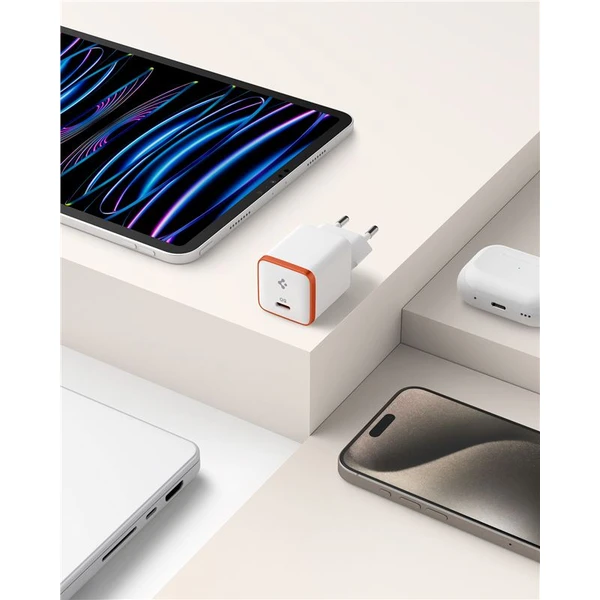 Spigen Essential (30W) USB-C nabíjačka biela - Nabíjačky - Obrázok 74aed0fffc8340958120135414fe9115