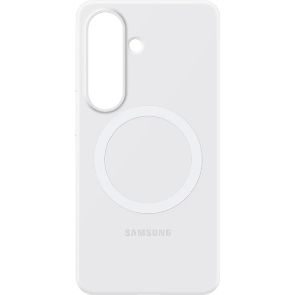 Samsung silikónový kryt s MagSafe Galaxy S26 biely - Puzdra - Obrázok 74e6a414669b499b96563c0aec570c41