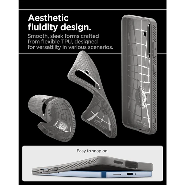 Spigen Liquid Air kryt Samsung Galaxy S25 marble gray - Puzdra - Obrázok 74f5f243956f4d7297b8c779c43b726a