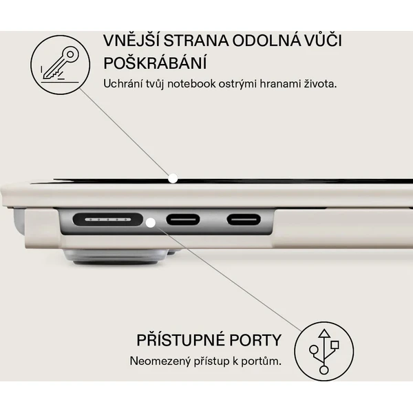Burga puzdro pre MacBook Air 13,6" (2022–2026) Nocturnal - Puzdra - Obrázok 7503d31805524921ac34fe1c6ec47aea