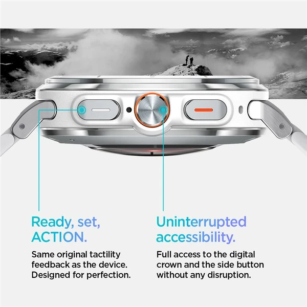 Spigen Modern Fit 316L remienok Samsung Galaxy Watch Ultra strieborný - Remienky - Obrázok 7503ee47bbb443c085053f0c0bfd5b47