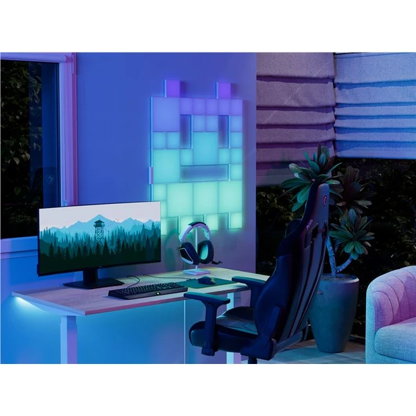 Nanoleaf Blocks Small Squares Expension Pack modulárne osvetlenie (rozširujúci balíček) 4 Pack - Inteligentné osvetlenie - Obrázok 751d02e6c1934676906b06ab56d4be7f
