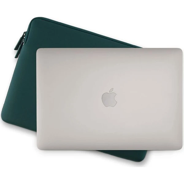 Pipetto Classic Fit Sleeve puzdro pre MacBook 14"/13" tmavomodrozelené - Puzdra - Obrázok 752e47e5cc7244fc8514cb50f5773f7a
