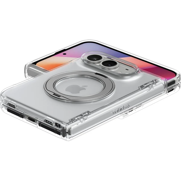 Spigen Ultra Hybrid Pro S MagSafe kryt iPhone 18 Fold clear white - Puzdra - Obrázok 75307d12b0714d838a8bbcb191b8b999