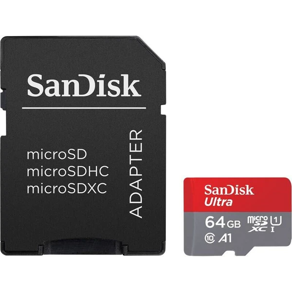 SanDisk Ultra microSDXC 64GB + SD adaptér - Pamäťové karty - Obrázok 7532000P01