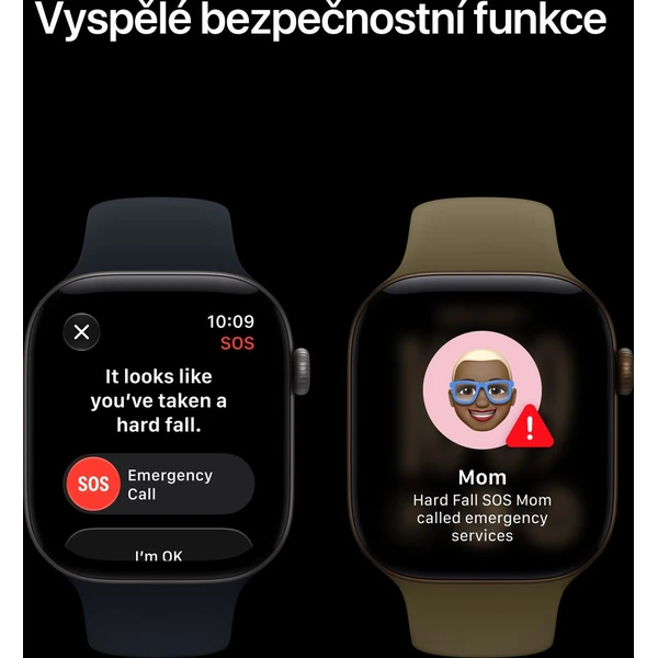 Apple Watch Series 12 Cellular (42mm) Černý hliník s černým sportovním řemínkem M/L - Inteligentné hodinky - Obrázok 753839bbdbdb4ff28b50afc1b037cdc1
