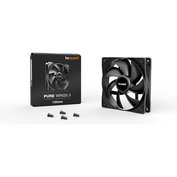 Be quiet! Pure Wings 3 120mm - Ventilátory pre PC - Obrázok 753B000L01