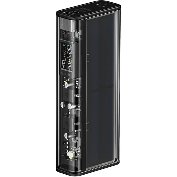 SHARGE Shargeek 140W powerbanka, 20000 mAh, LCD, čierna - Powerbanky - Obrázok 755389bd97854a84aafd1515b8f0bcbc