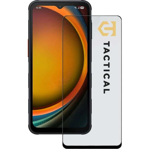 Tactical Glass Shield 5D sklo Samsung Galaxy Xcover 7 Pre čierne - Ochranné fólie a sklo - Hlavný obrázok