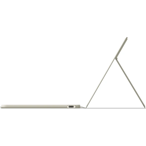 Satechi OntheGo Bluetooth klávesnica so stojanom pre iOS/Android/MacOS/ChromeOS (US) piesková - Klávesnice - Obrázok 759f66b67a0e4f54b273b9da691d55b6