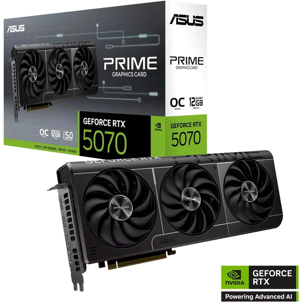ASUS PRIME NVIDIA GeForce RTX 5070 12GB GDDR7 OC - Grafické karty - Obrázok 75DB000K01