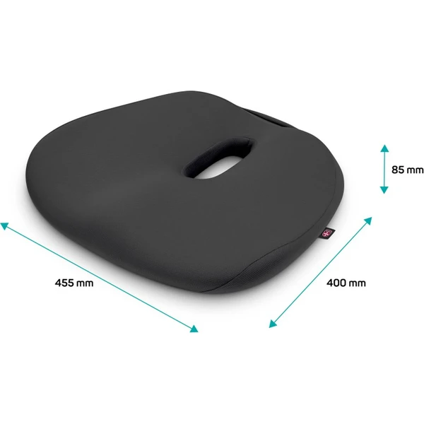 CONNECT IT FOR HEALTH BetaPro anatomický vankúš na stoličku sivý - Vankúše - Obrázok 75MO000K01