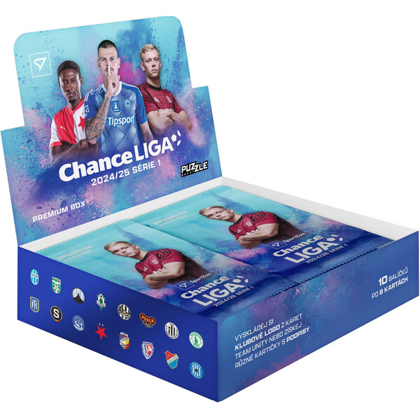 Futbalové karty SportZoo Chance Liga 2024/2025 1. séria Premium box