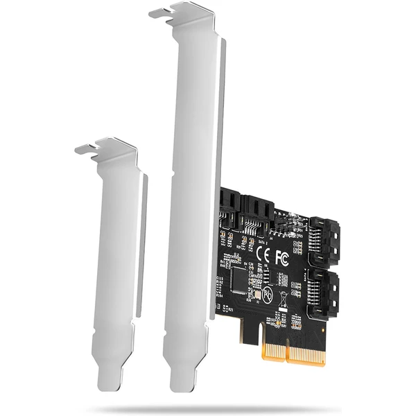 AXAGON PCES-SJ2 PCIe radič 2x interný SATA 6G port - Radiče - Hlavný obrázok