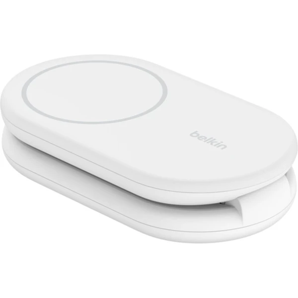 Belkin BOOST CHARGE Qi2 (MagSafe) 15W 2v1 skladacia nabíjačka biela - Nabíjačky - Obrázok 75S9000P01