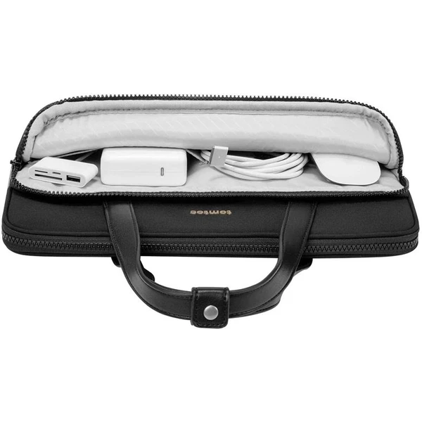 tomtoc Shoulder Bag 14" a 13" MacBook Pro / Air čierna - Tašky - Obrázok 75W0000601