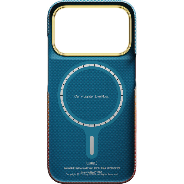 Pitaka Edge Case MagSafe kryt iPhone 18 Pro California Dream 01 - Puzdra - Obrázok 75ae3da635d8493da801449b83be0b36