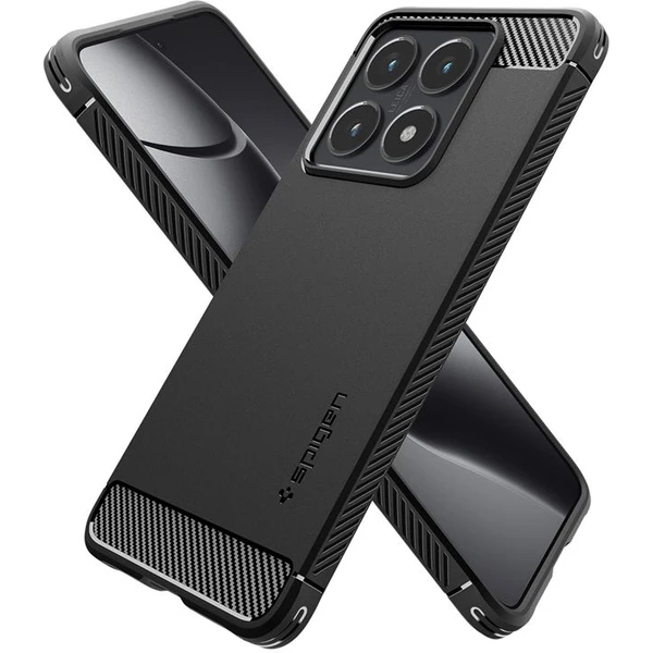 Spigen Rugged Armor kryt Xiaomi 14T matne čierny - Puzdra - Obrázok 75cde26053b04986980fcad46b67df5f