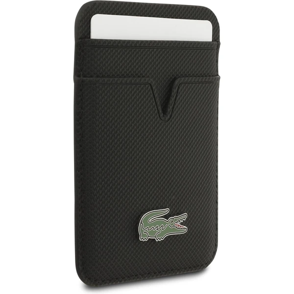 Lacoste Iconic Petit Pique MagSafe kryt + peňaženka iPhone Air čierny - Puzdra - Obrázok 75d4ae9920014d77894c17919ae52ec1