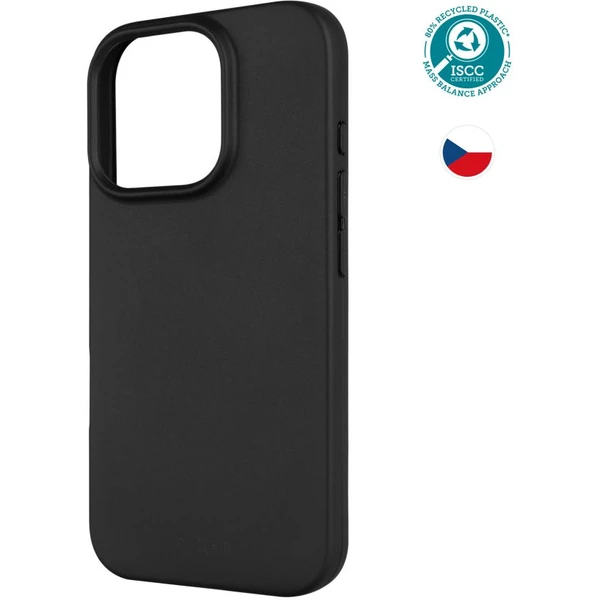 FIXED ReStory TPU recyklovaný kryt Apple iPhone 16 Pro čierny - Puzdra - Hlavný obrázok