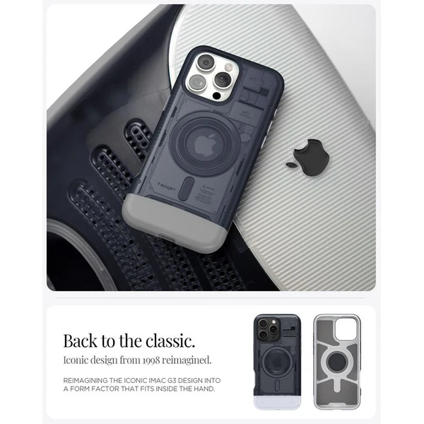 Spigen Classic C1 MagSafe kryt iPhone 16 Pro Max graphite - Puzdra - Obrázok 75f42a34827647009352dec1b63fbfa0