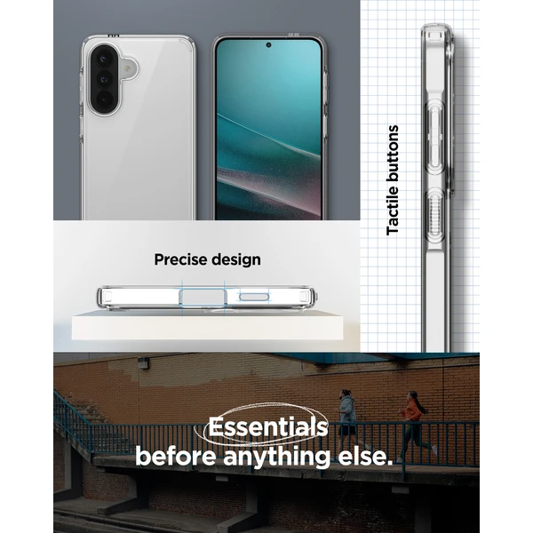 Spigen Ultra Hybrid kryt Samsung Galaxy A57 5G crystal clear - Puzdra - Obrázok 76249a416ff1492f98b4605478818295