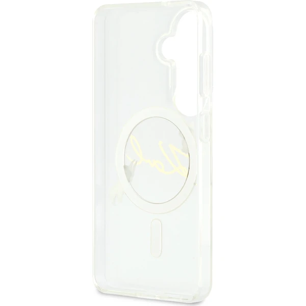 Karl Lagerfeld IML Choupette Karl Script Logo Magnetický kryt Samsung Galaxy S26 číry - Puzdra - Obrázok 7628034897a04c5fb76aeb1b65093cf7