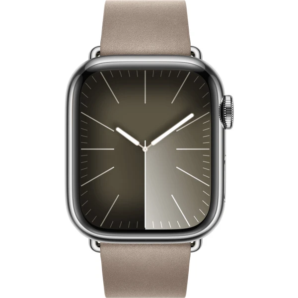 Apple Watch 41/40/38mm Žltohnedý remienok s modernou prackou veľký - Remienky - Obrázok 7629000601