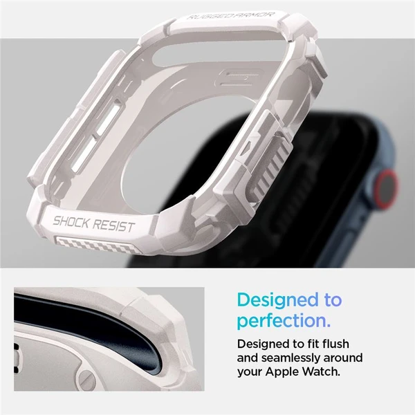 Spigen Rugged Armor kryt pre Apple Watch 10/11 (46mm) béžový - Puzdra - Obrázok 762a9035d2c0481492455f5fe6b8bbc6