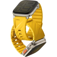 UNIQ Fluo Magnetický remienok pre Apple Watch (49-40mm) Golden Yellow - Remienky