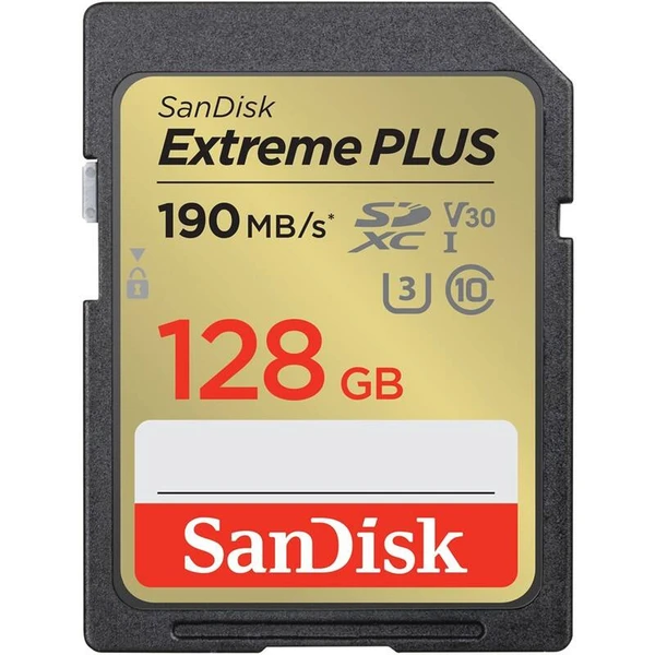 SanDisk Extreme Plus SDXC 128GB - Pamäťové karty - Hlavný obrázok