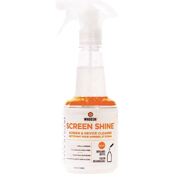 WHOOSH! Screen Shine Profesionálny sprej - 500 ml, plniteľný