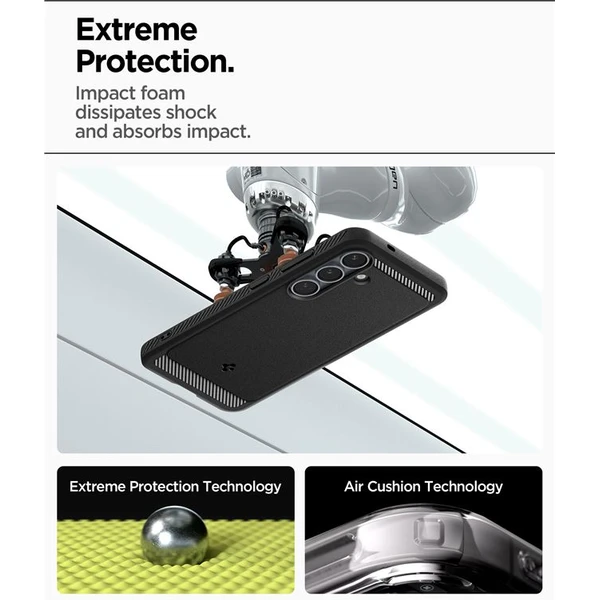 Spigen Rugged Armor MagSafe kryt Samsung Galaxy S25 matne čierny - Puzdra - Obrázok 764d9846d20e40dbbf401a167f743778