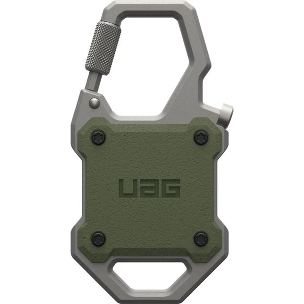 UAG Monarch AirTag Carabiner puzdro pre AirTag lokátor olivovo zelené - Puzdra - Hlavný obrázok