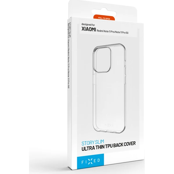 Ultratenký TPU gelový kryt FIXED Story Slim pre Apple iPhone 18 Pro Max, 0,6 mm, číry - Puzdra - Obrázok 76681be416e347f0b18034de7b383be7