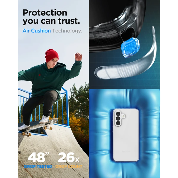 Spigen Liquid Crystal kryt Samsung Galaxy A37 5G krištáľovo priehľadný - Puzdra - Obrázok 767b4d0ae1cb4b669b4c97ab934f4c64