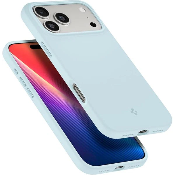 Spigen Silicone Fit MagSafe kryt iPhone 17 Pro Max mute blue - Puzdra - Obrázok 767bc918b3dc45a1891194abbec4a79f