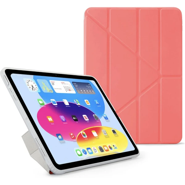 Pipetto Origami No1 Original puzdro iPad 11" (2025)/iPad 10.9" (2022/2020) tmavo ružová - Puzdra - Hlavný obrázok