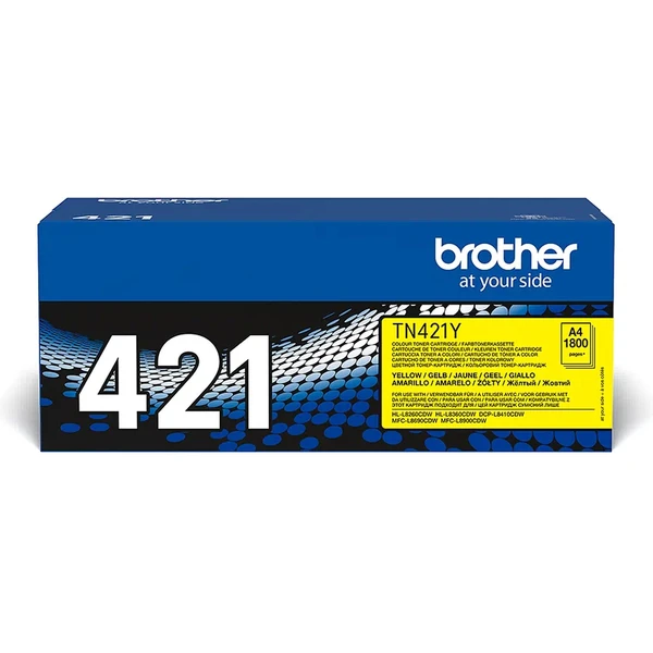 Brother TN421Y tonerová kazeta žltá - Tonery - Obrázok 76AE000L01