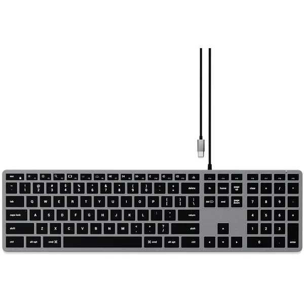 Satechi Slim W3 USB-C Backlit  - Klávesnice - Obrázok 76AT000501