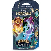 Disney Lorcana: Whispers in the Well - Starter Deck single Amber & Emerald (Simba & Megara) - Disney Lorcana TCG
