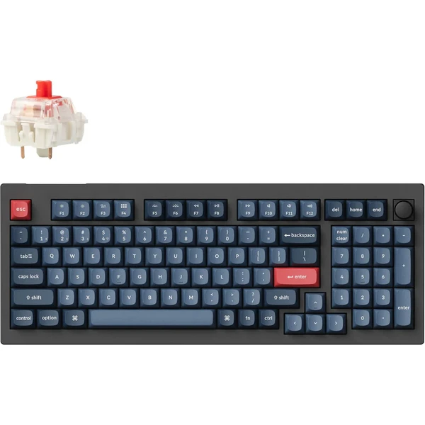 Keychron V5 Max herná klávesnica (US) čierna - Klávesnice - Hlavný obrázok