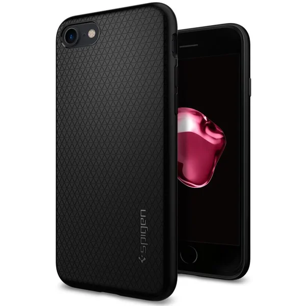Spigen Liquid Air kryt Apple iPhone 7/8/SE čierny - Puzdra - Hlavný obrázok