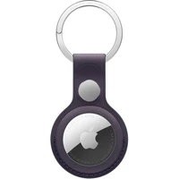 Apple FineWoven kľúčenka na AirTag polnočne fialová - Kľúčenky