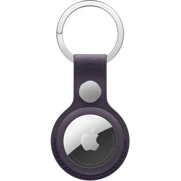 Apple FineWoven kľúčenka na AirTag polnočne fialová - Kľúčenky - Hlavný obrázok